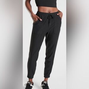 Athleta Farallon Joggers Black Women’s Size L EUC